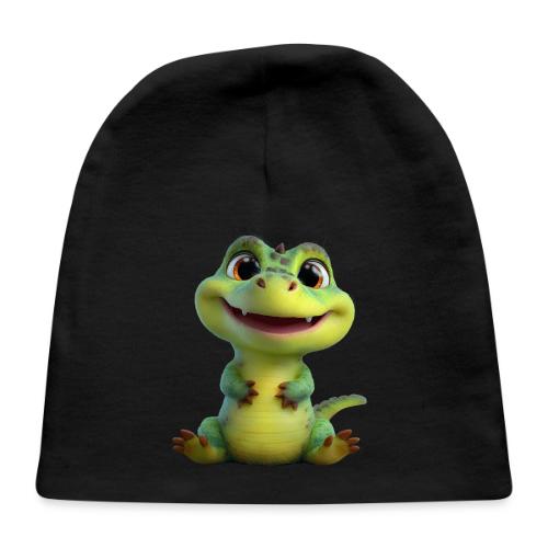 Playful Cartoon Baby Alligator - Baby Cap