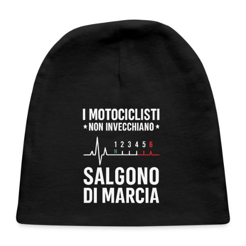 Motorcyclists Never Age Heartbeat Design - Baby Cap