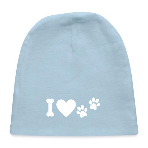 I Love Dog Prints - Baby Cap