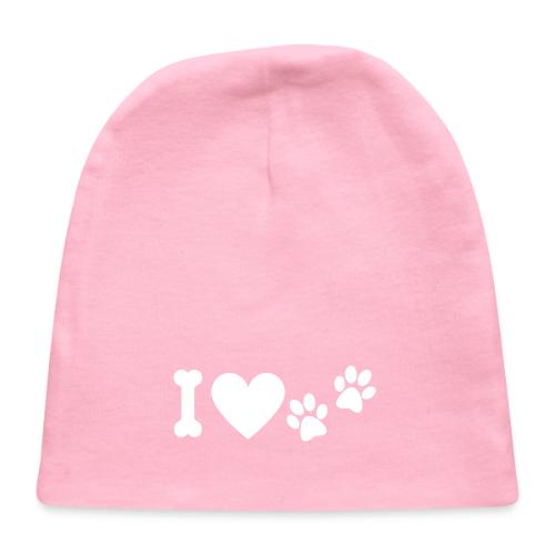 I Love Dog Prints - Baby Cap