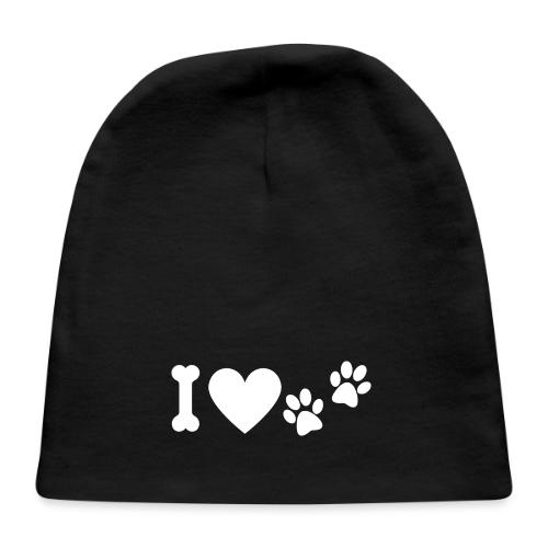 I Love Dog Prints - Baby Cap