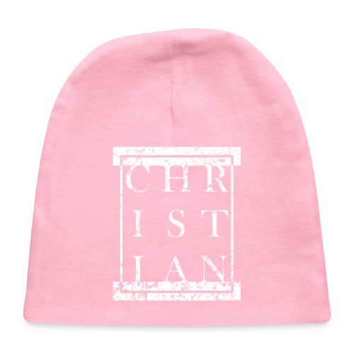 CHRISTIAN Religion - Grunge Block Box Gift Ideas - Baby Cap
