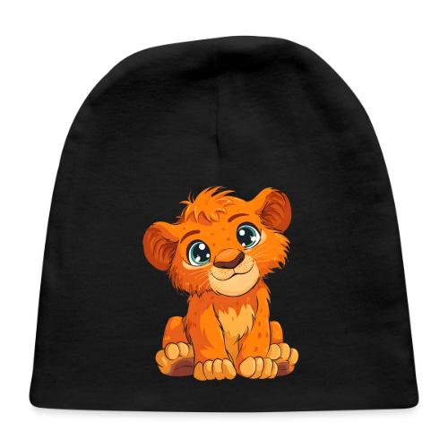Sweet Cartoon Lion Cub with Big Innocent Eyes - Baby Cap