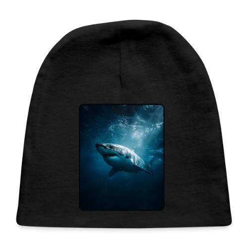 Great White Shark Ocean Design - Baby Cap