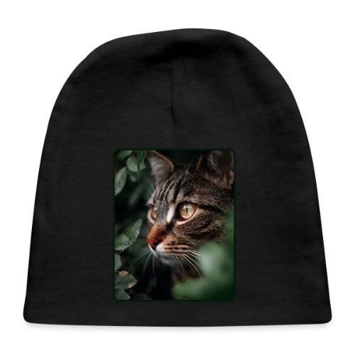 Tabby Cat Jungle Eyes Design - Baby Cap