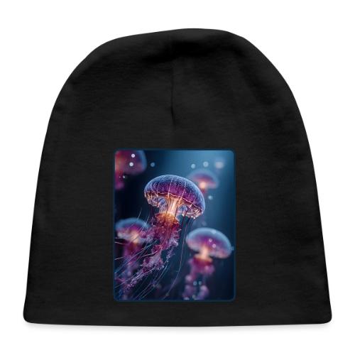 Glowing Jellyfish Deep Sea Design - Baby Cap