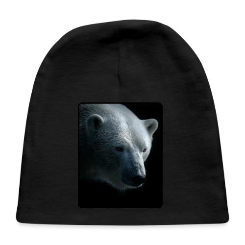 Polar Bear Close-Up Wildlife Design - Baby Cap