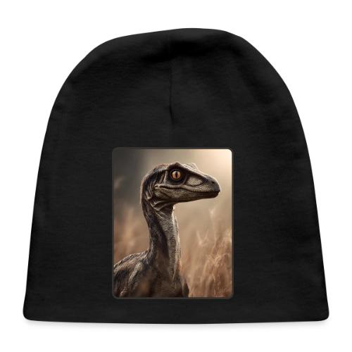 Velociraptor Feathered Portrait Design - Baby Cap