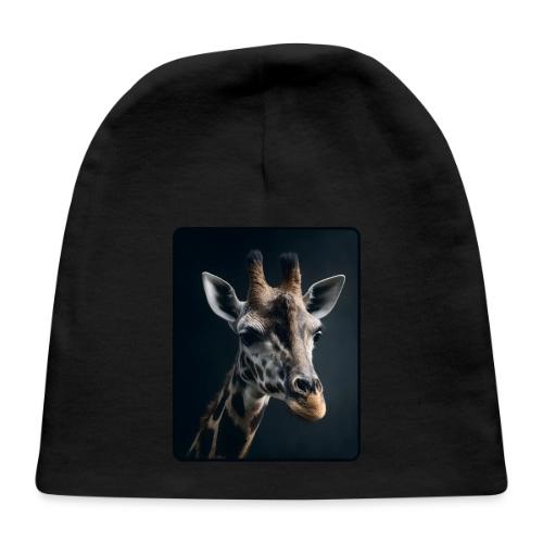 Majestic Giraffe Artistic Portrait Design - Baby Cap