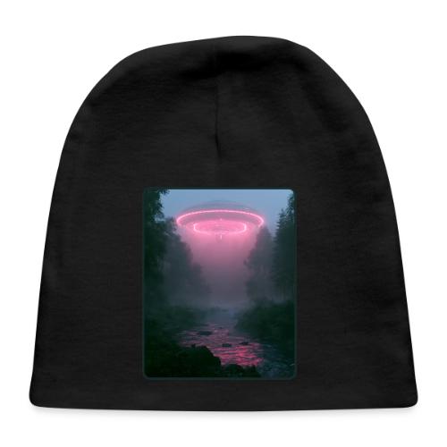 Neon UFO Forest River Design - Baby Cap