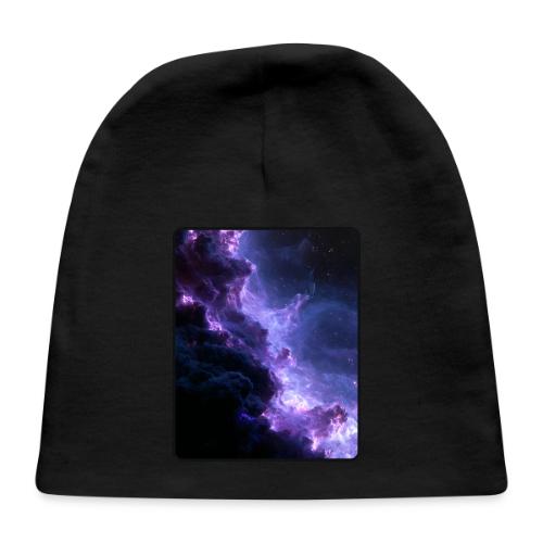 Purple Nebula Space Design - Baby Cap