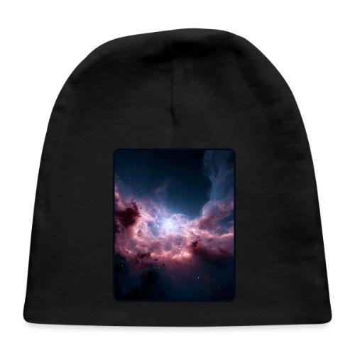 Radiant Cosmic Nebula Artwork - Baby Cap