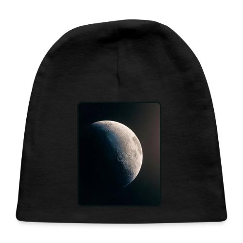 Crescent Moon Celestial Artwork - Baby Cap