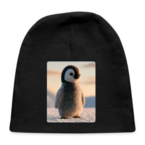 Cute Penguin Chick Sunrise Design - Baby Cap