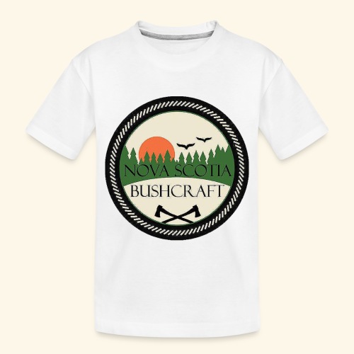 Nova Scotia Bushcraft - Toddler Premium Organic T-Shirt