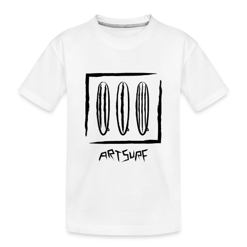 ArtSurf 213 Beginnings Logo in Black - Toddler Premium Organic T-Shirt
