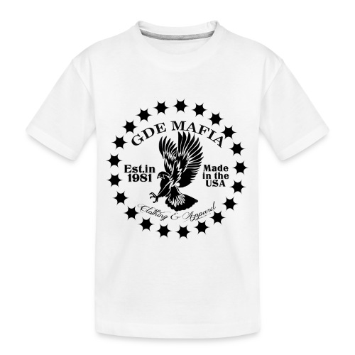 Eagle with stars - GDE Mafia - Toddler Premium Organic T-Shirt