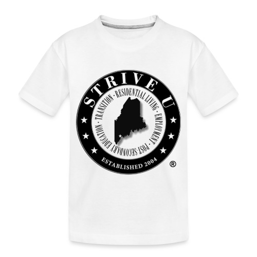 STRIVE U Emblem - Toddler Premium Organic T-Shirt