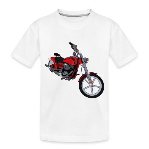 Motorcycle red - Toddler Premium Organic T-Shirt