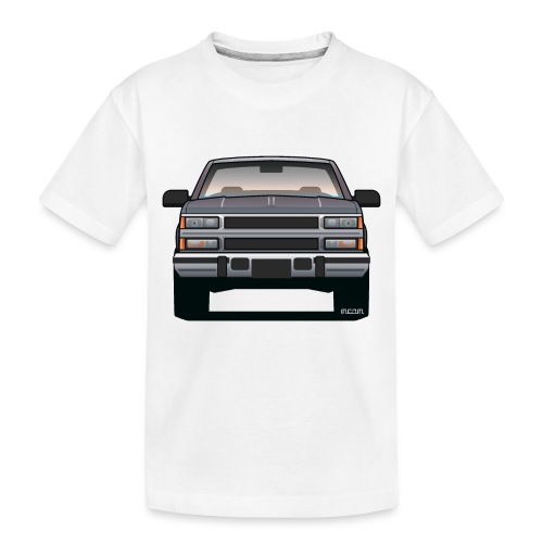 Design Icon: American Bowtie Silver Urban Truck - Toddler Premium Organic T-Shirt