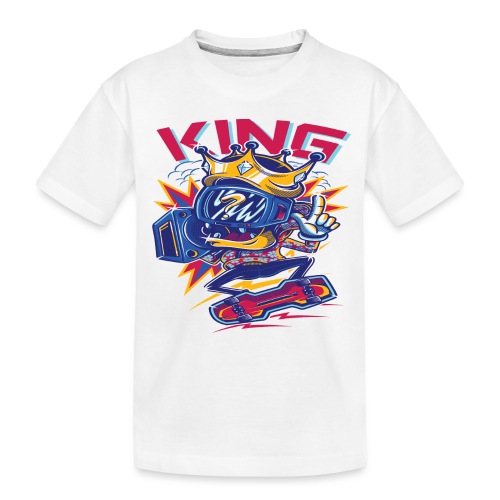 King - Toddler Premium Organic T-Shirt