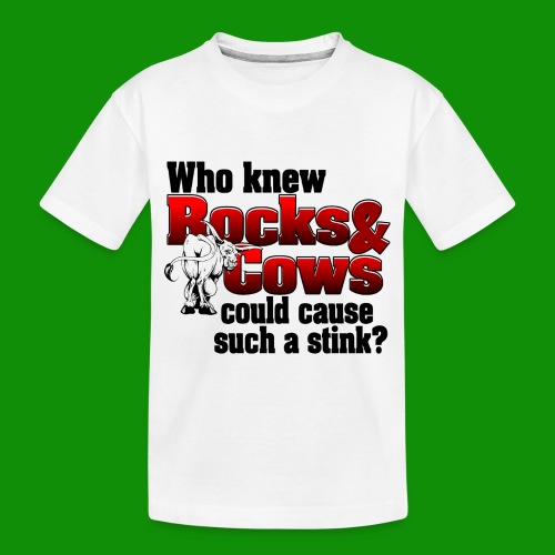 Who Knew? Rocks and Cows - Toddler Premium Organic T-Shirt