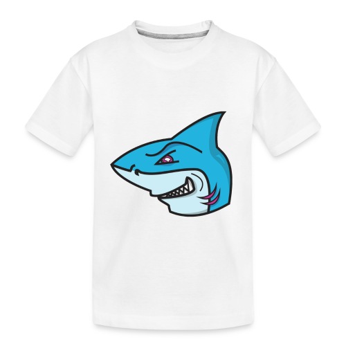 MrFish Vlogs Shark Logo - Toddler Premium Organic T-Shirt