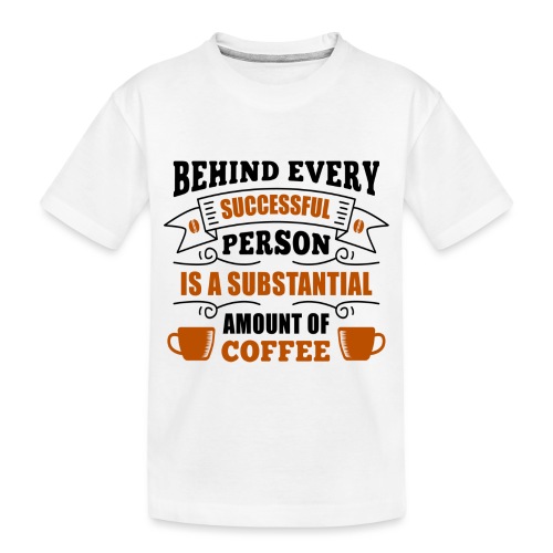 coffee coffee lover - Toddler Premium Organic T-Shirt