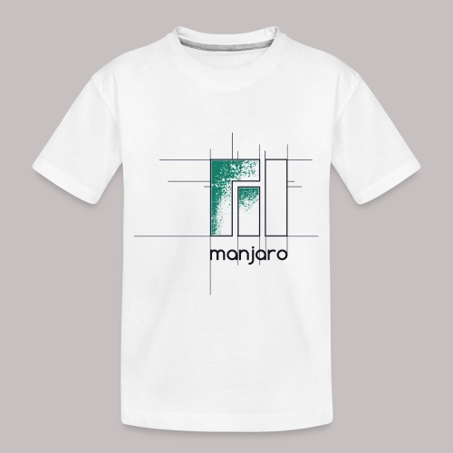 Manjaro Logo Draft - Toddler Premium Organic T-Shirt