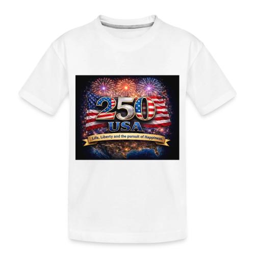 USA 250th Celebration - Toddler Premium Organic T-Shirt