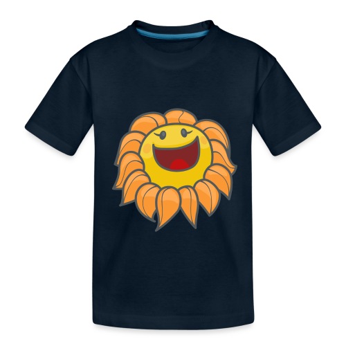 Happy sunflower - Toddler Premium Organic T-Shirt