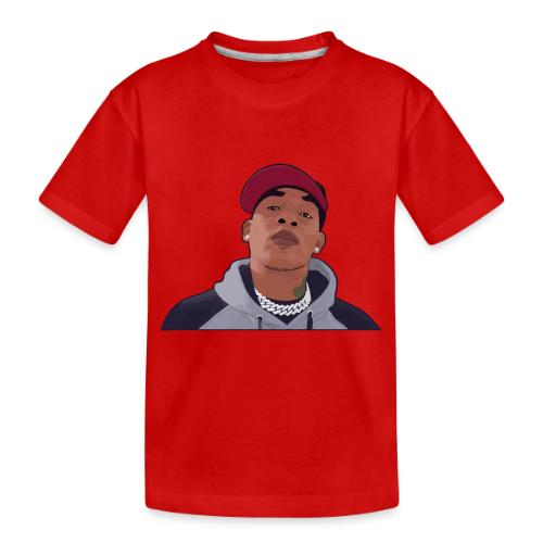 Biship Cartoon - Toddler Premium Organic T-Shirt