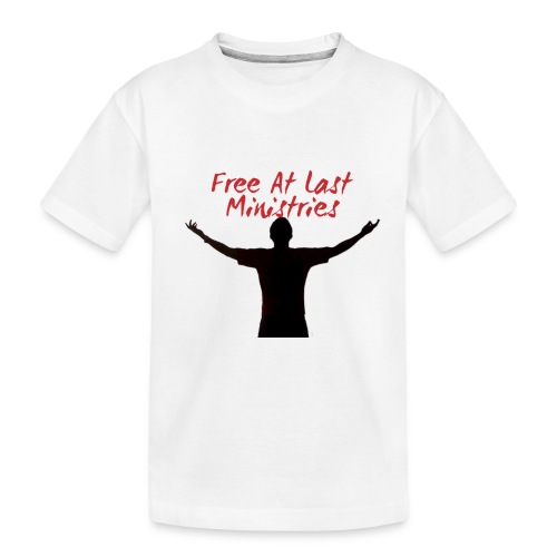 Free At Last Ministries Logo - Toddler Premium Organic T-Shirt
