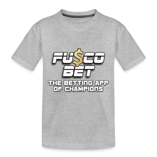 Official FuscoBet Logo - Toddler Premium Organic T-Shirt