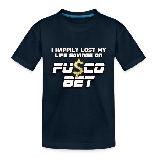 I LOST ON FUSCOBET - Toddler Premium Organic T-Shirt