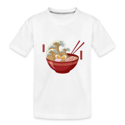 The Great Wave of Ramen - Toddler Premium Organic T-Shirt