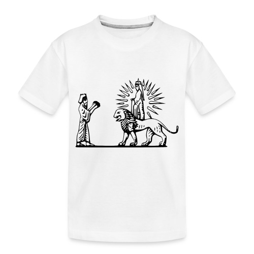 Lion and Sun in Ancient Iran - Toddler Premium Organic T-Shirt