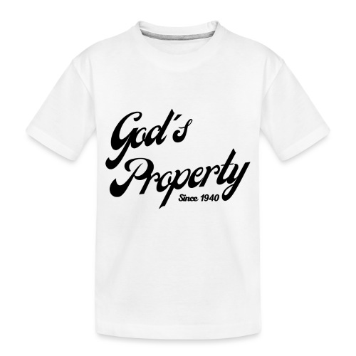 God's Property Since 1940 - Toddler Premium Organic T-Shirt