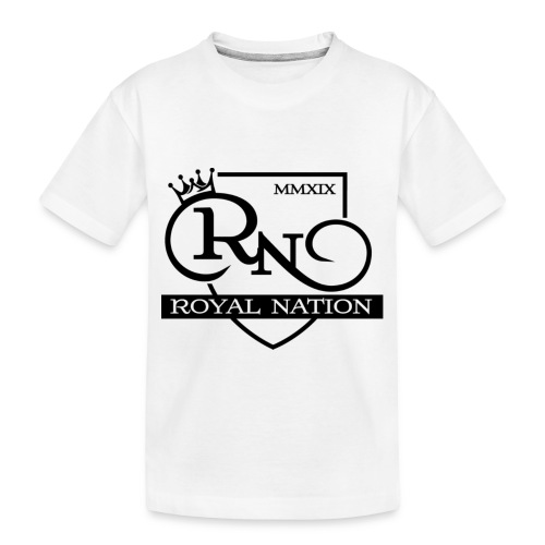 Royal Arms Black - Toddler Premium Organic T-Shirt