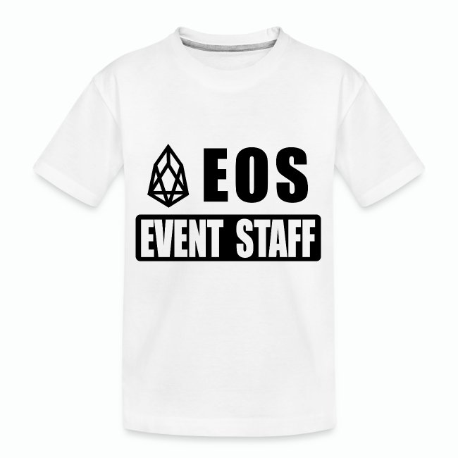 EOS STAFF FOR WHITE T-SHIRT