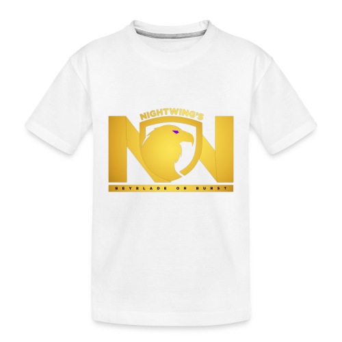 Nightwing All Gold Logo - Toddler Premium Organic T-Shirt
