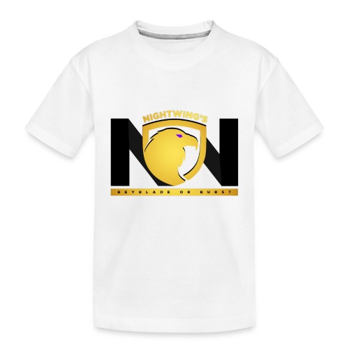 Nightwing GoldxBLK Logo - Toddler Premium Organic T-Shirt
