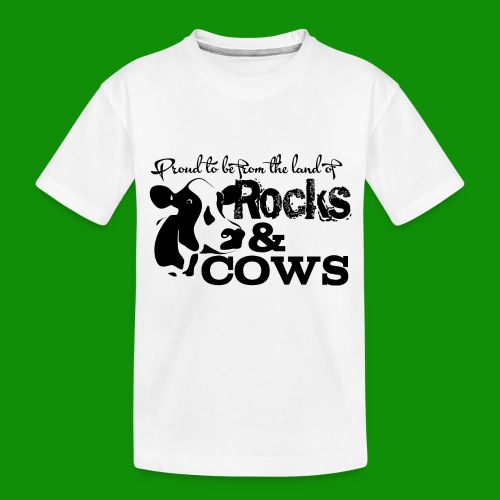 Rocks & Cows Proud - Toddler Premium Organic T-Shirt