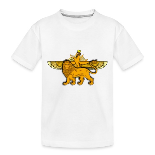 Lion Sun Faravahar - Toddler Premium Organic T-Shirt