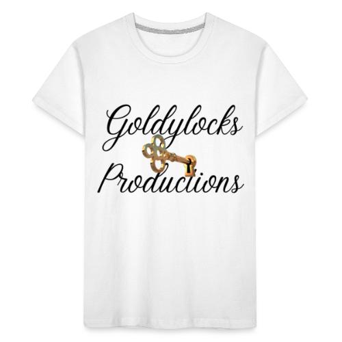 Goldylocks Productions Logo - Toddler Premium Organic T-Shirt