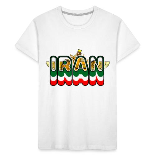 Iran Lion Sun Farvahar - Toddler Premium Organic T-Shirt