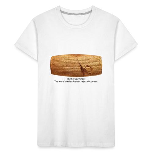 The Cyrus cylinder - Toddler Premium Organic T-Shirt