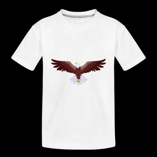 Eagle Logo - Toddler Premium Organic T-Shirt