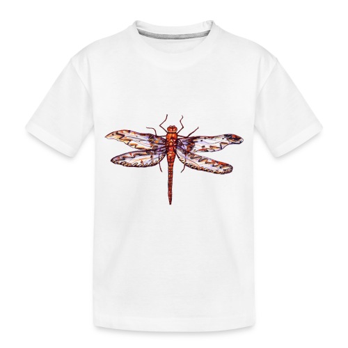Dragonfly red - Toddler Premium Organic T-Shirt