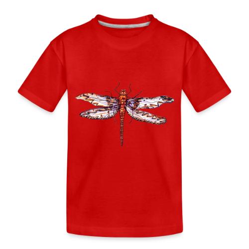 Dragonfly red - Toddler Premium Organic T-Shirt